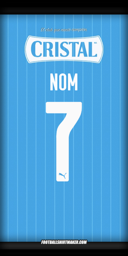 Maillot Sporting Cristal 2025 -  nom - 7