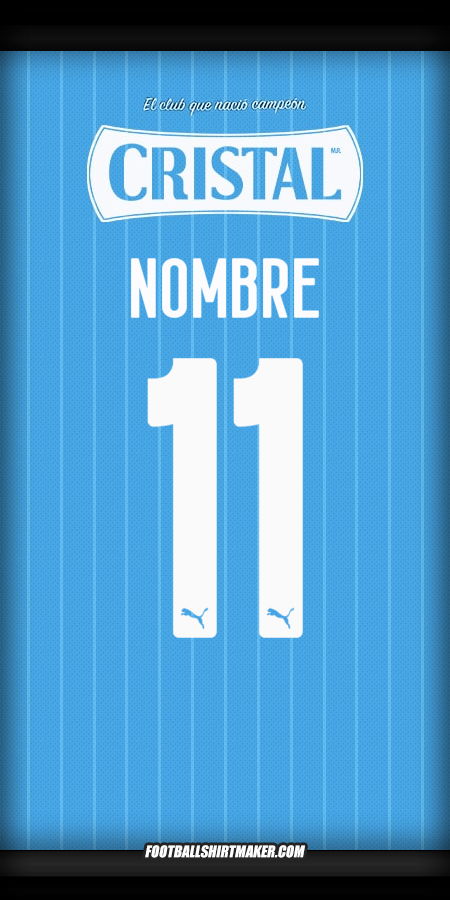 Jersey Sporting Cristal 2025 -  nombre - 11