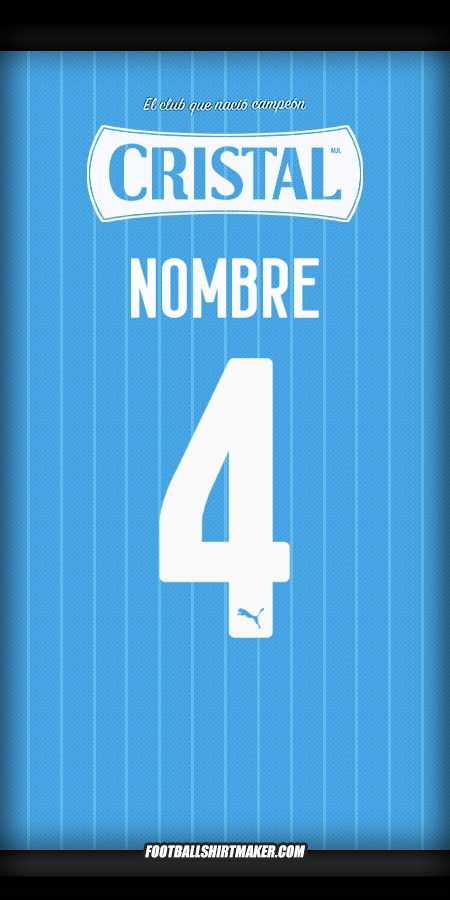Jersey Sporting Cristal 2025 -  nombre - 4