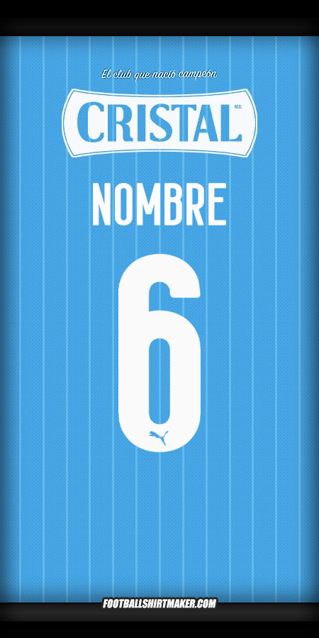 Jersey Sporting Cristal 2025 -  nombre - 6