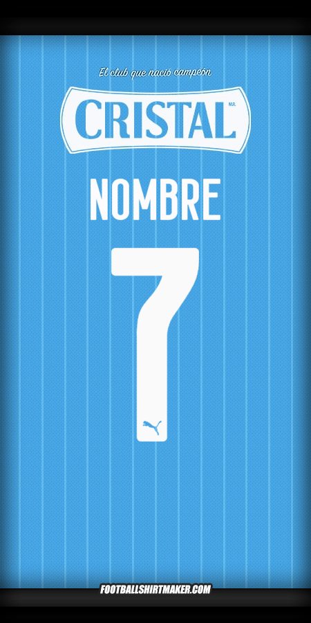 Camiseta Sporting Cristal 2025 -  nombre - 7