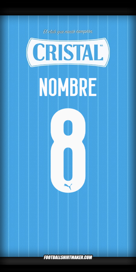 Jersey Sporting Cristal 2025 -  nombre - 8
