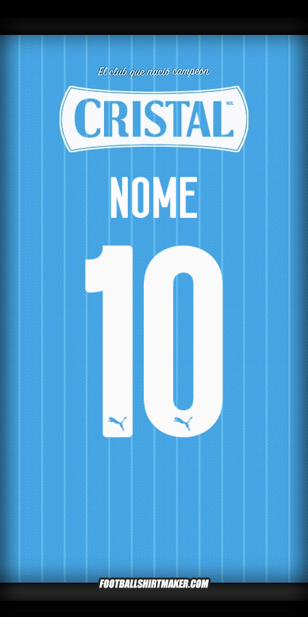 Maglia Sporting Cristal 2025 -  nome - 10