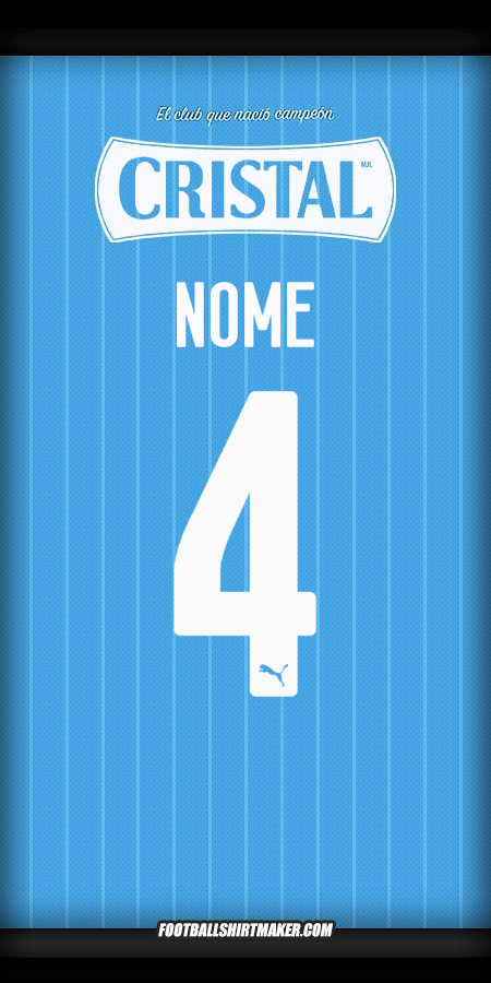 Camisa Sporting Cristal 2025 -  nome - 4