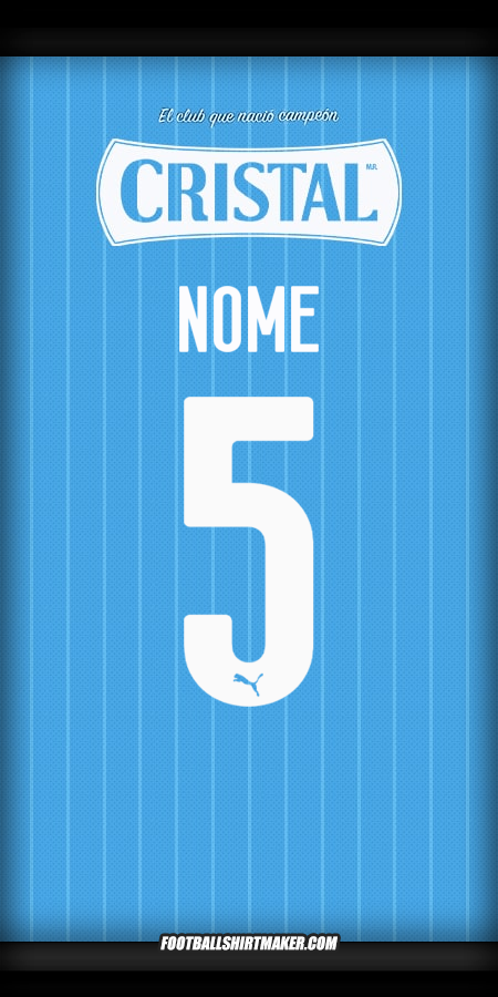 Camisa Sporting Cristal 2025 -  nome - 5