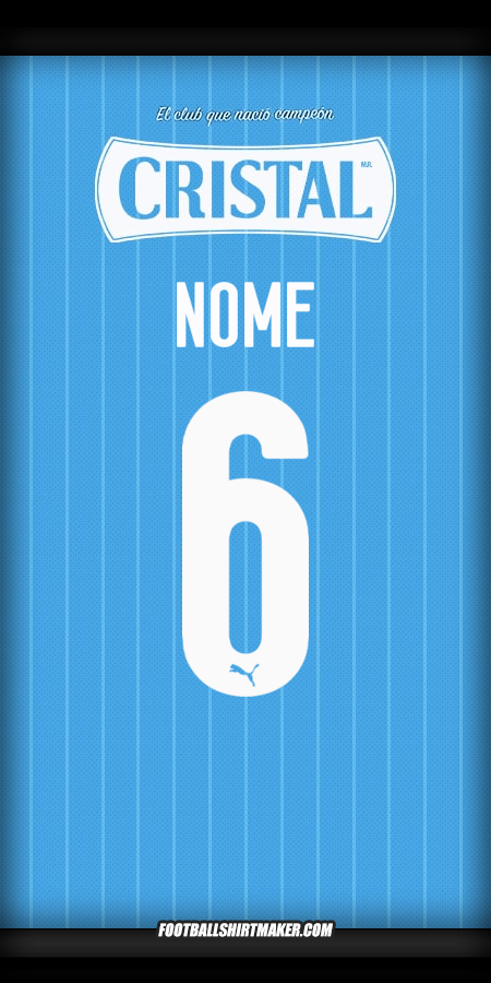 Camisa Sporting Cristal 2025 -  nome - 6