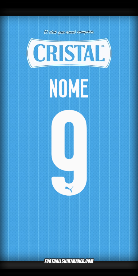 Camisa Sporting Cristal 2025 -  nome - 9