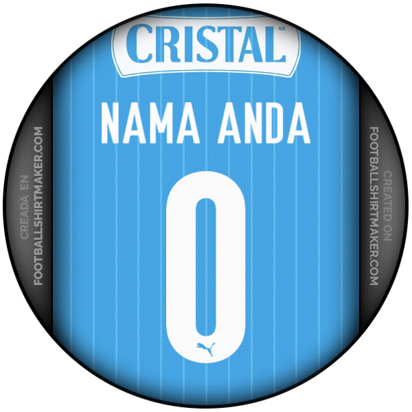Jersey Sporting Cristal 2025 -  nama anda - 0