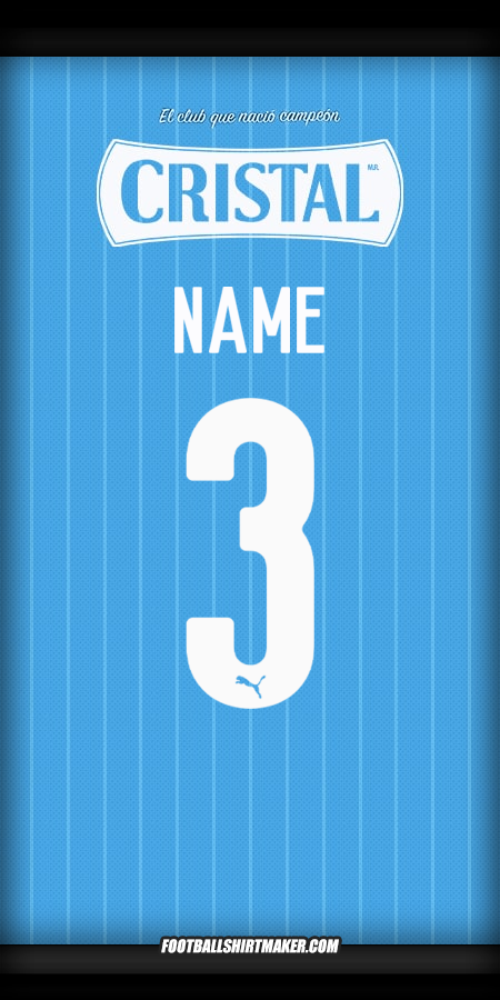 Shirt Sporting Cristal 2025 -  name - 3