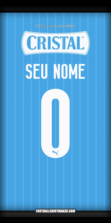 Camisa Sporting Cristal 2025 -  seu nome - 0