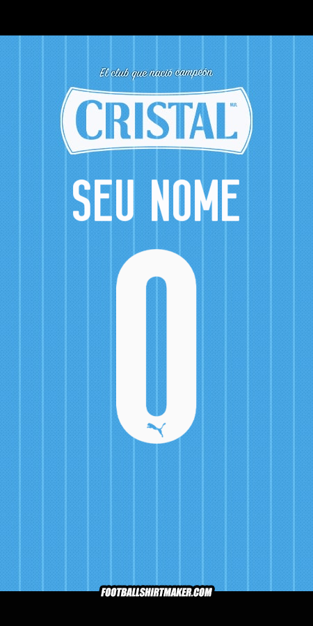 Camisa Sporting Cristal 2025 -  seu nome - 0