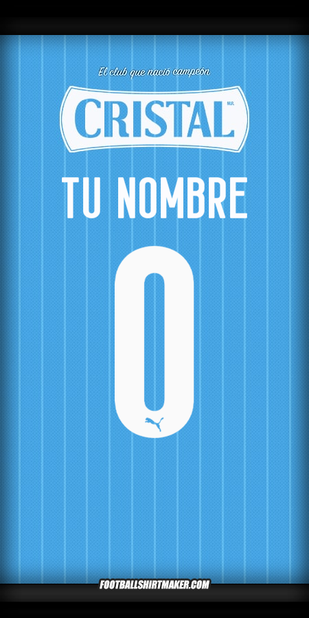 Camiseta Sporting Cristal 2025 -  tu nombre - 0