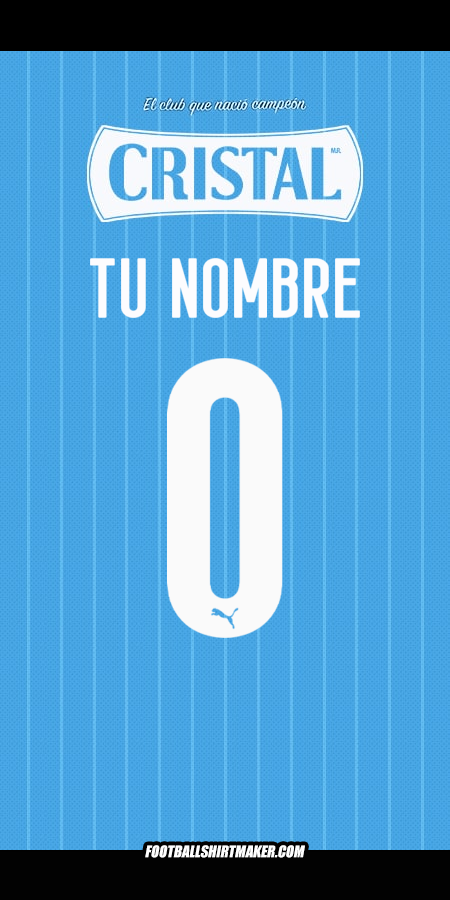 Camiseta Sporting Cristal 2025 -  tu nombre - 0