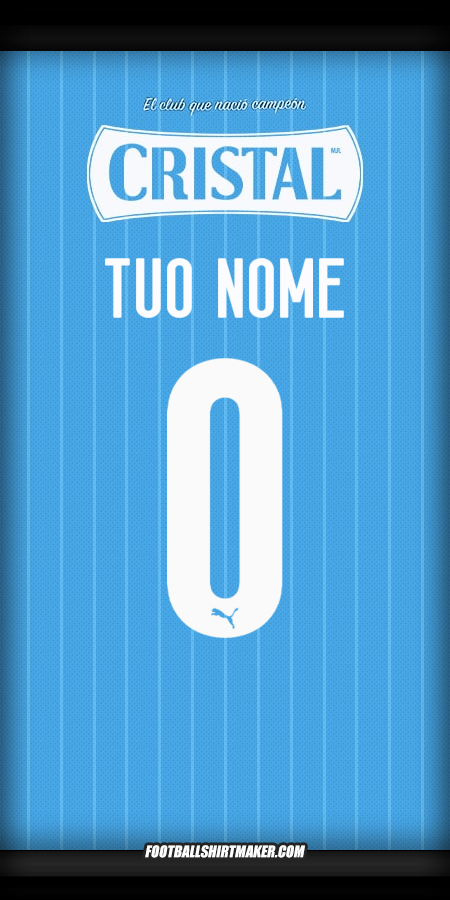Maglia Sporting Cristal 2025 -  tuo nome - 0
