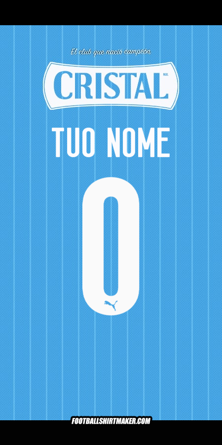 Maglia Sporting Cristal 2025 -  tuo nome - 0