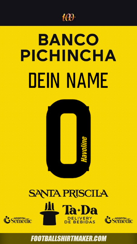 Trikot Barcelona SC 2025 -  dein name - 0