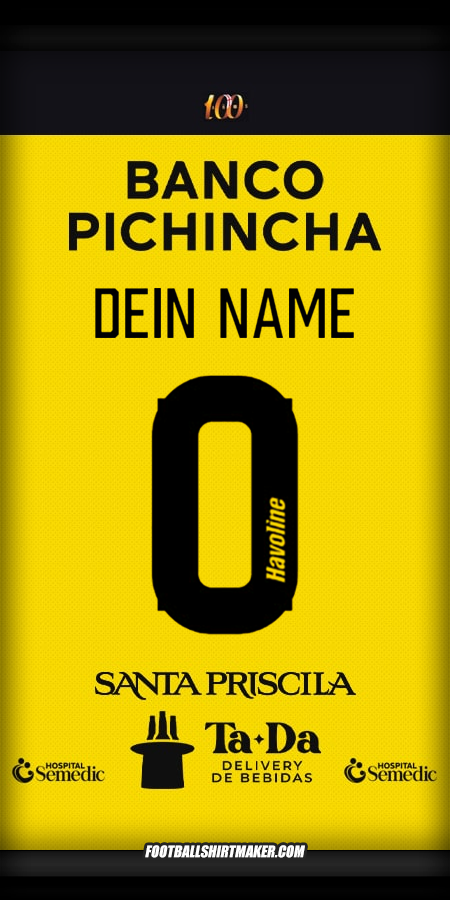 Trikot Barcelona SC 2025 -  dein name - 0