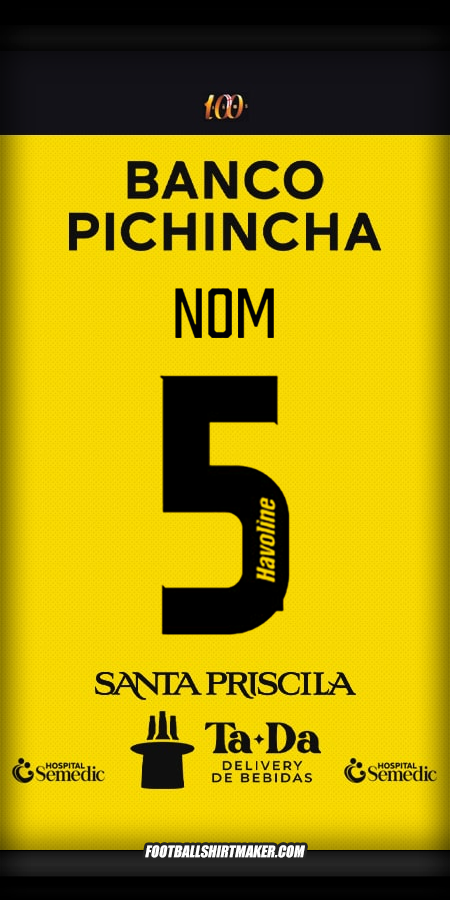 Maillot Barcelona SC 2025 -  nom - 5