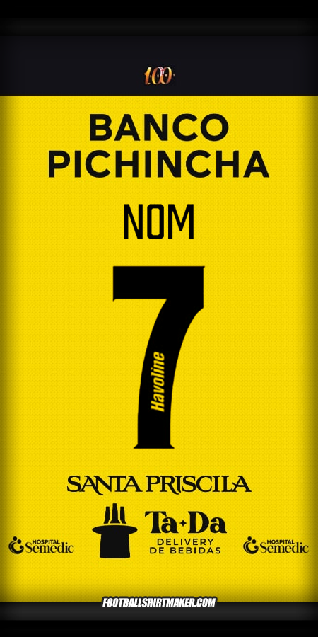 Maillot Barcelona SC 2025 -  nom - 7