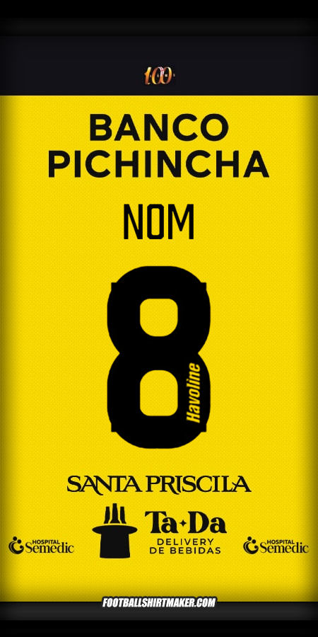 Maillot Barcelona SC 2025 -  nom - 8