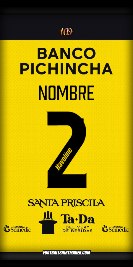Jersey Barcelona SC 2025 -  nombre - 2