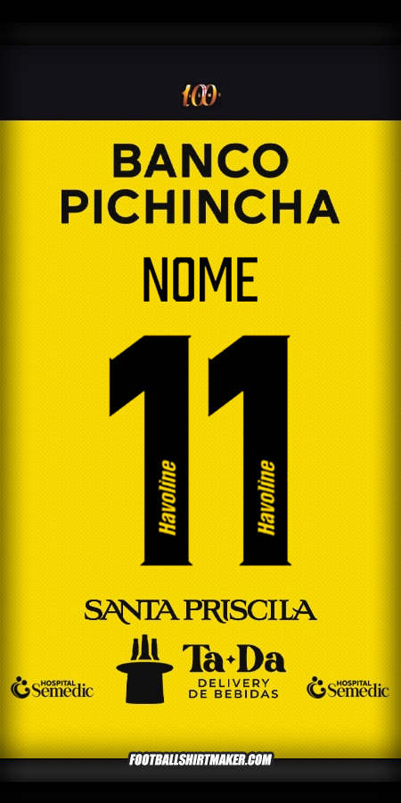 Camisola Barcelona SC 2025 -  nome - 11