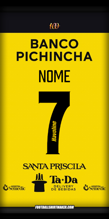 Camisola Barcelona SC 2025 -  nome - 7