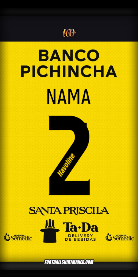 Jersey Barcelona SC 2025 -  nama - 2