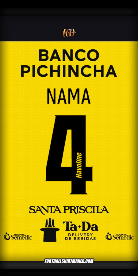 Jersey Barcelona SC 2025 -  nama - 4