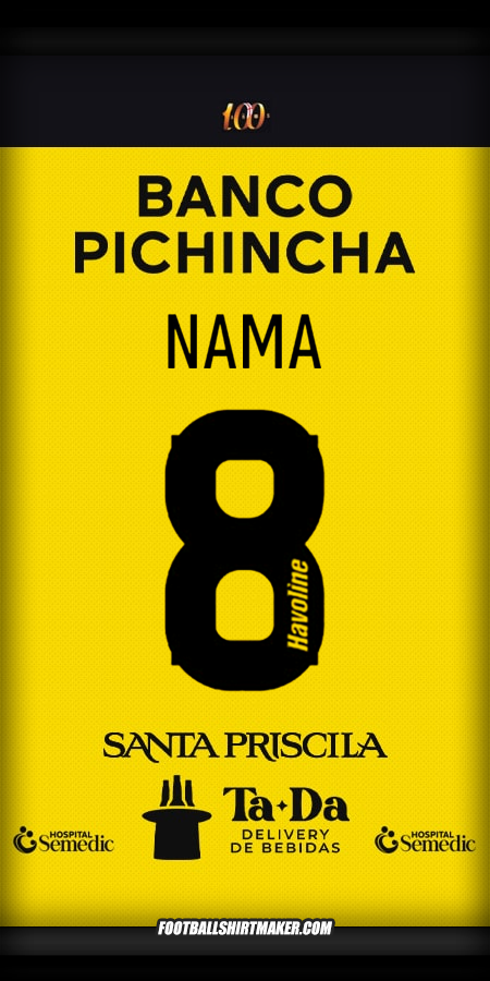 Jersey Barcelona SC 2025 -  nama - 8