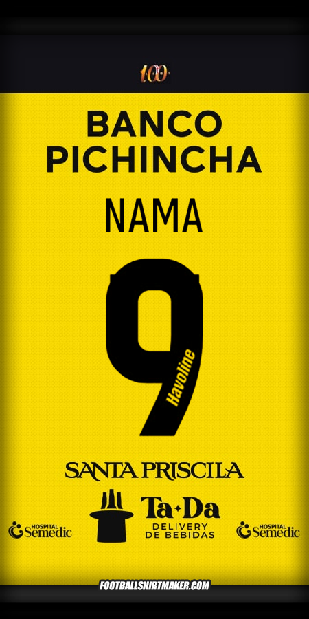 Jersey Barcelona SC 2025 -  nama - 9