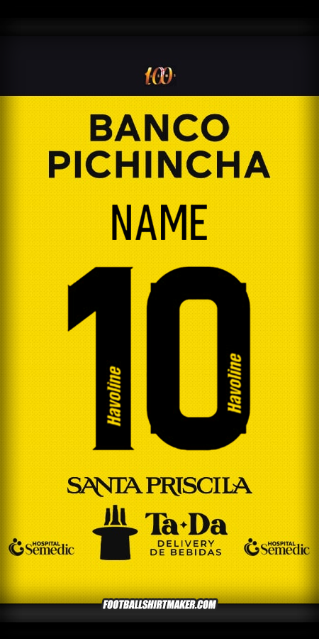 Shirt Barcelona SC 2025 -  name - 10