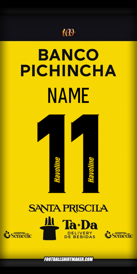 Shirt Barcelona SC 2025 -  name - 11