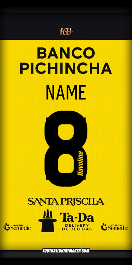 Shirt Barcelona SC 2025 -  name - 8