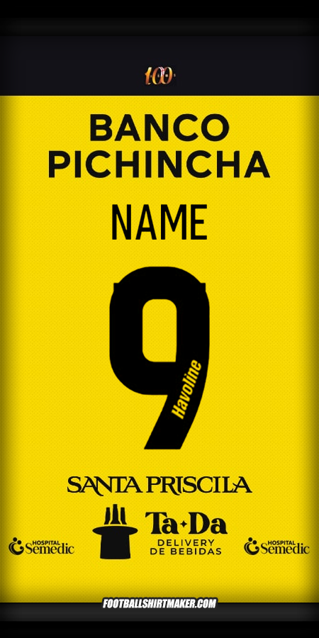 Shirt Barcelona SC 2025 -  name - 9