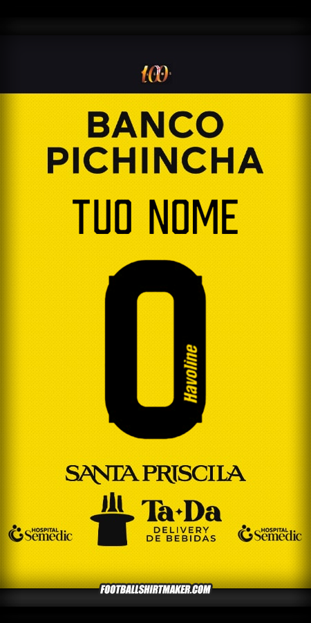 Maglia Barcelona SC 2025 -  tuo nome - 0