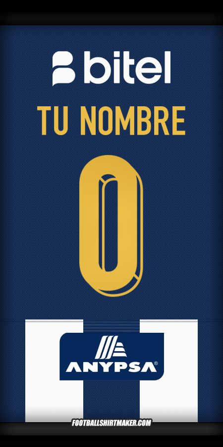 Jersey Club Alianza Lima 2025 -  tu nombre - 0