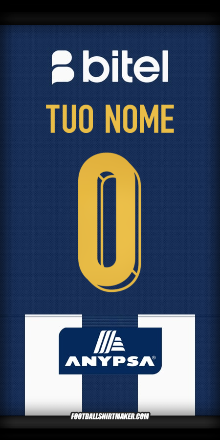 Maglia Club Alianza Lima 2025 -  tuo nome - 0