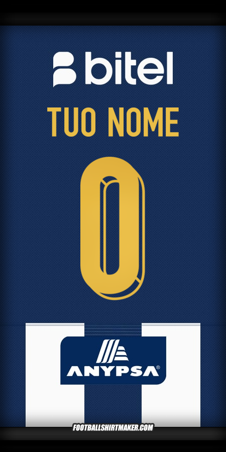 Maglia Club Alianza Lima 2025 -  tuo nome - 0