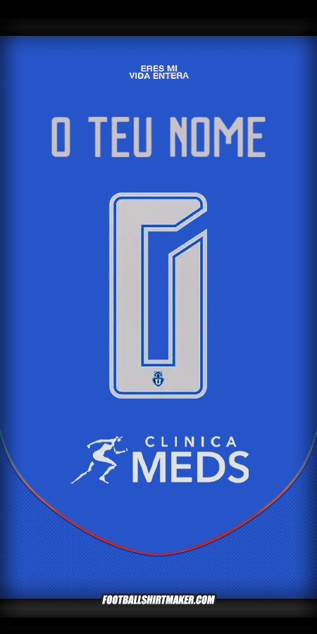 Camisola Universidad de Chile 2025 -  o teu nome - 0