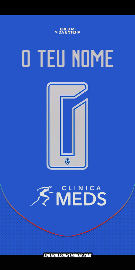 Camisola Universidad de Chile 2025 -  o teu nome - 0