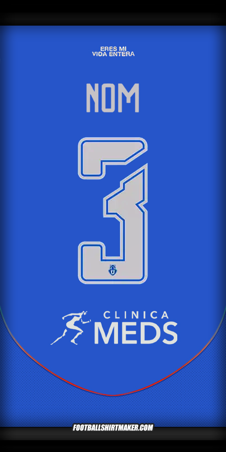 Maillot Universidad de Chile 2025 -  nom - 3