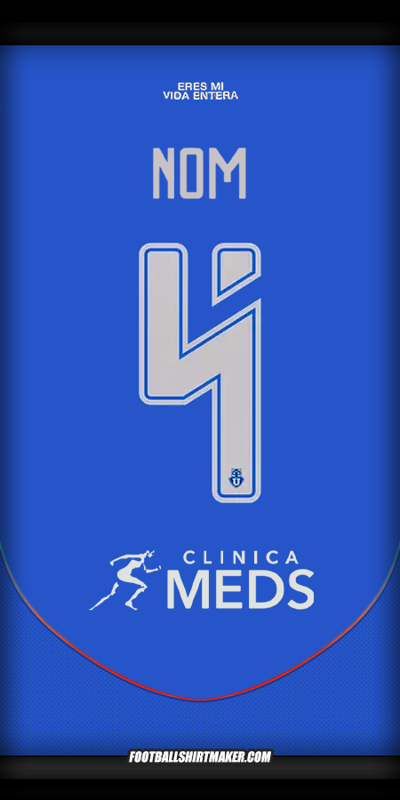 Maillot Universidad de Chile 2025 -  nom - 4