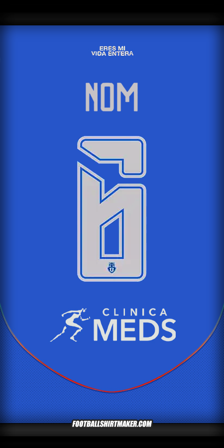 Maillot Universidad de Chile 2025 -  nom - 6