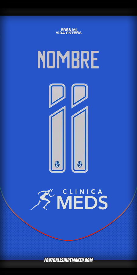 Jersey Universidad de Chile 2025 -  nombre - 11