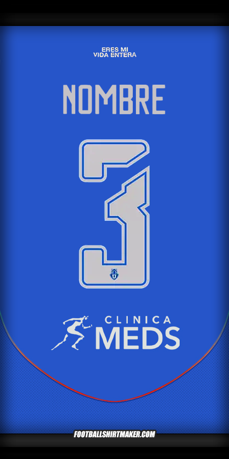Jersey Universidad de Chile 2025 -  nombre - 3