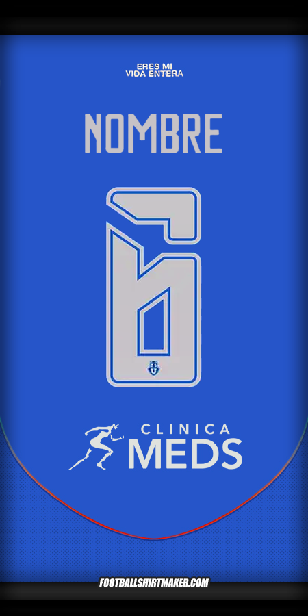 Jersey Universidad de Chile 2025 -  nombre - 6