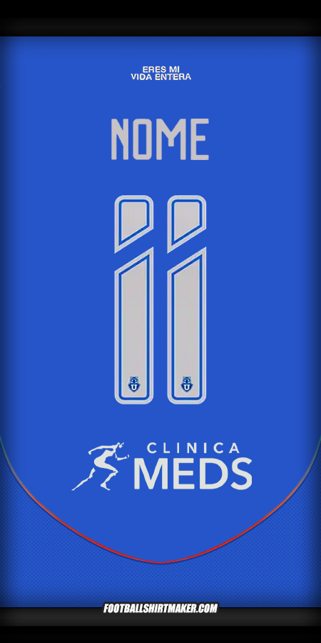 Maglia Universidad de Chile 2025 -  nome - 11