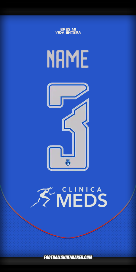 Jersey Universidad de Chile 2025 -  name - 3