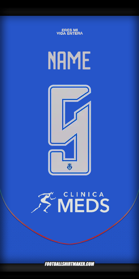 Jersey Universidad de Chile 2025 -  name - 9